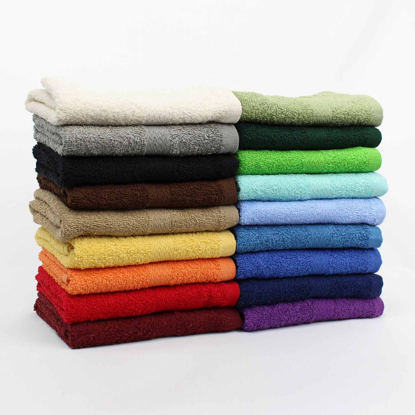 16x27 Brown Hand Towels - 3.25 lb/dz