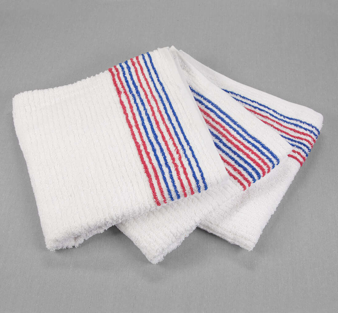 22x44 8 Redwhtblu Stripe Towel