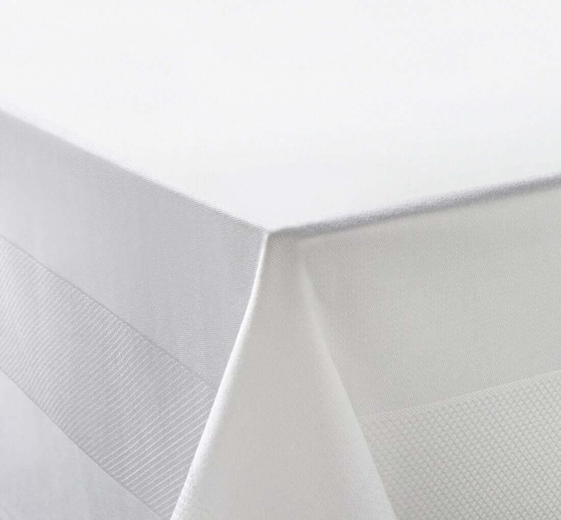 Oxford Bird Eye Frame Banquet Tablecloth