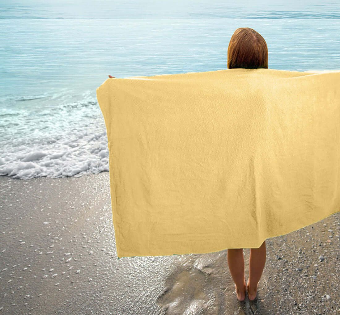 Solid Color Pool Towels - Oxford 36x68 Economy Towels