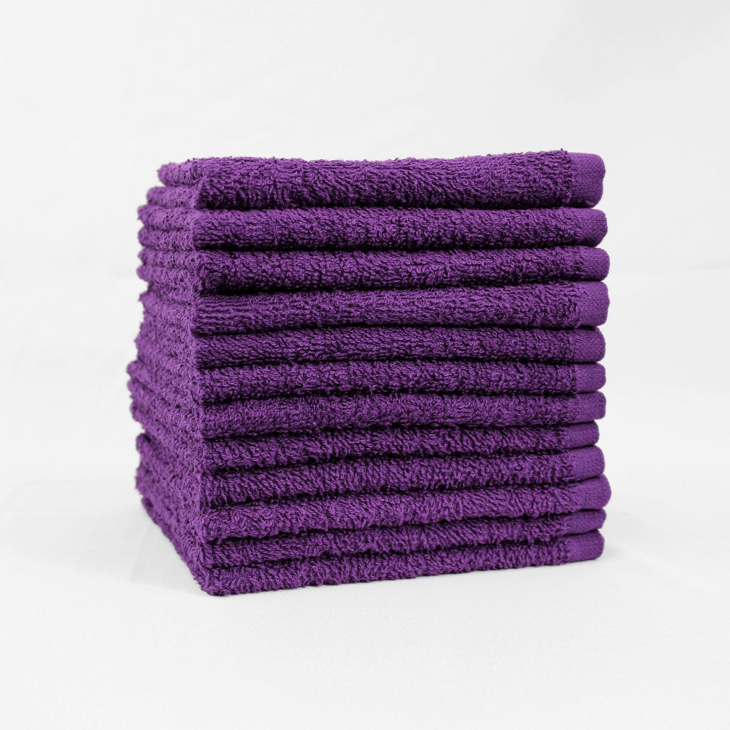 12x12 Premium Color Washcloths - 1 lb/dz