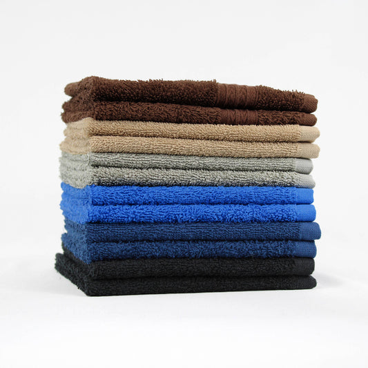 13x13 Color Washcloths, 1.50 lb/dz