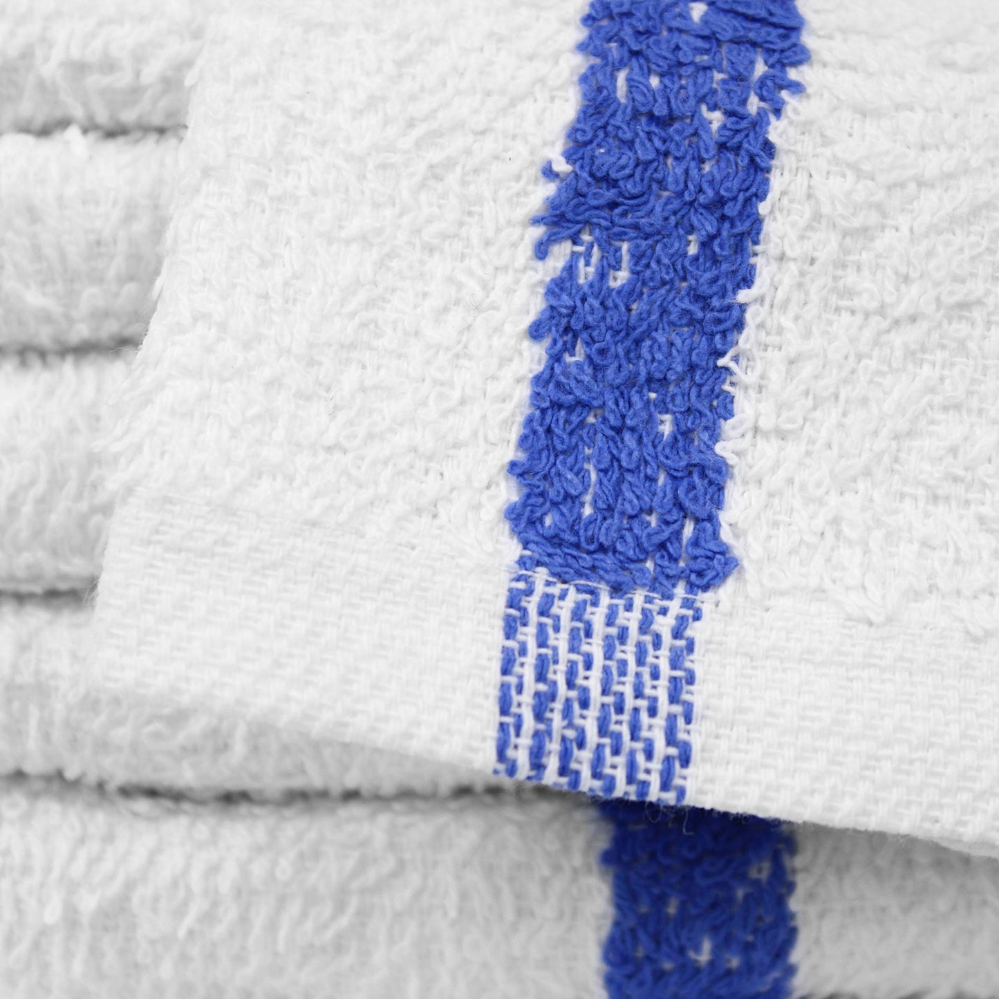 Gym Towels-16x27 Center Stripe Hand Towel, 2.75 lb/dz