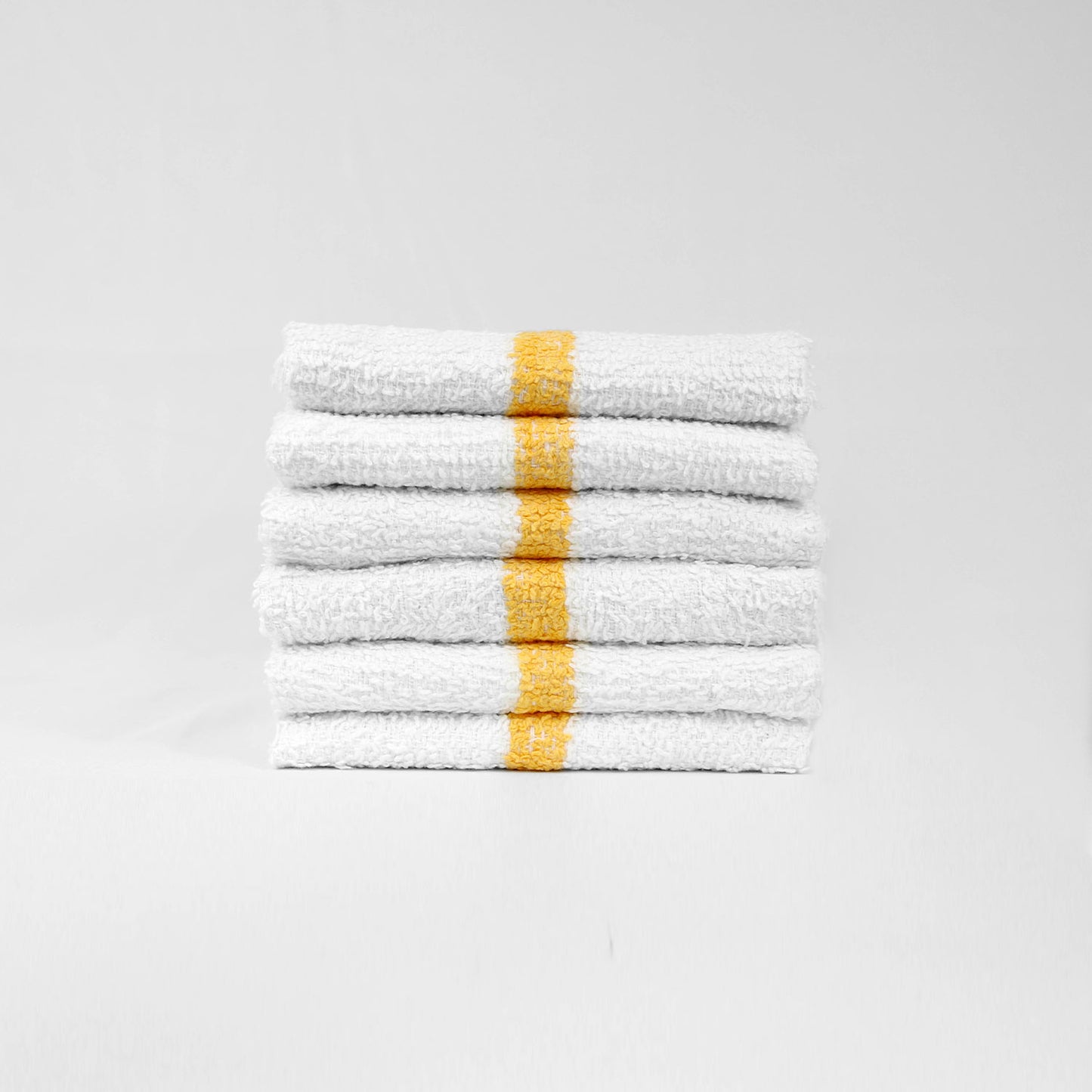 Gym Towels-16x27 Center Stripe Hand Towel, 2.75 lb/dz