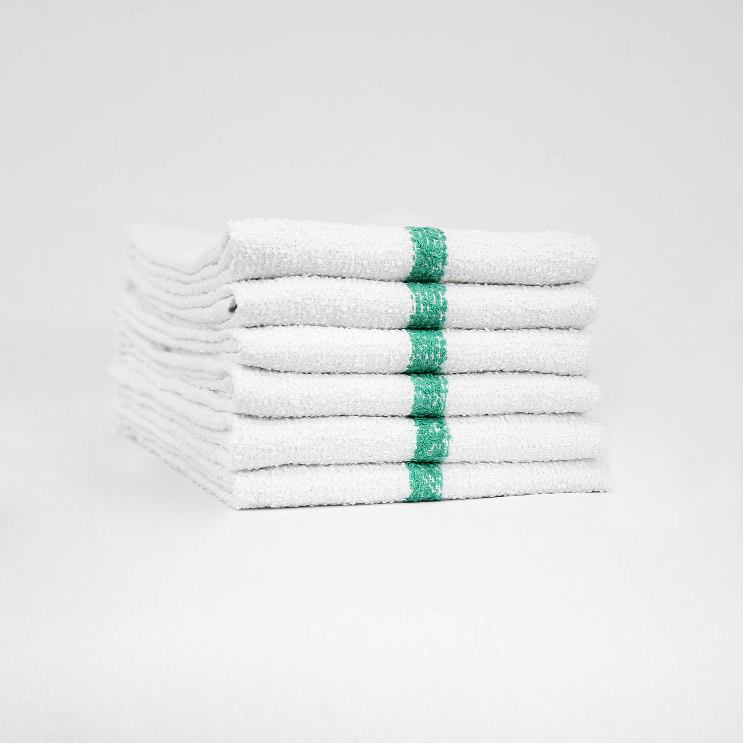 Gym Towels-16x27 Center Stripe Hand Towel, 2.75 lb/dz