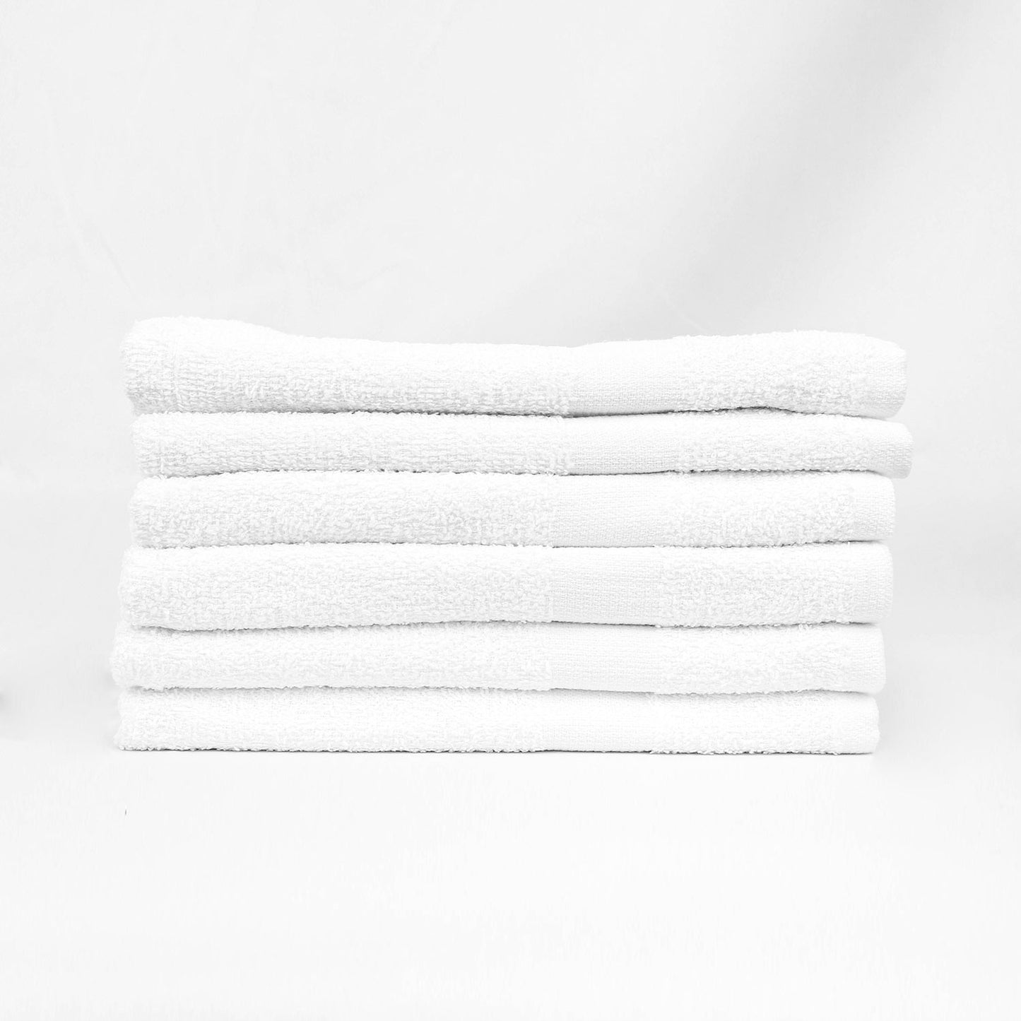 20x40 Economy White Bath Towels - 4.50 lb/dz