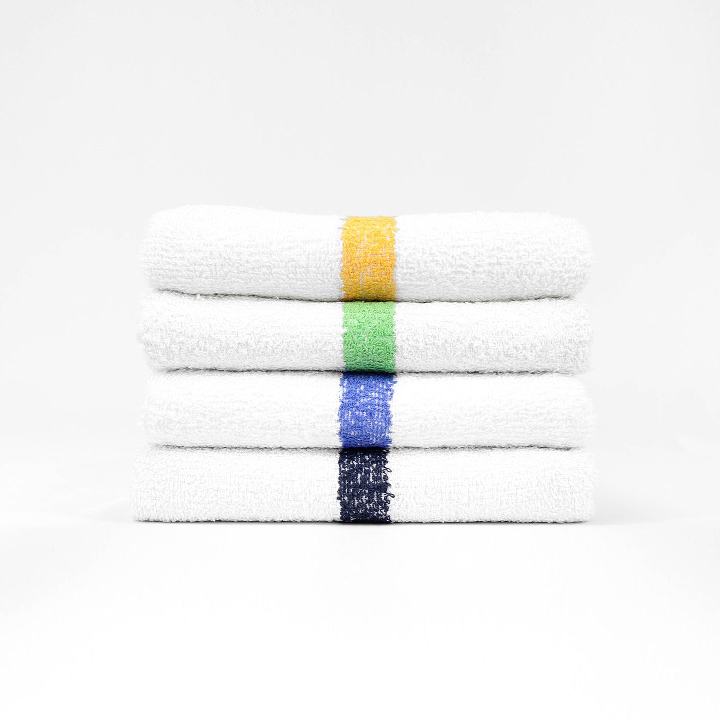 24x48 Center Stripe Bath Towels, 8 lb/doz