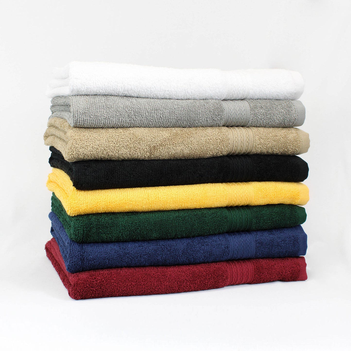 27x54 Color Bath Towels 14 lb/dz