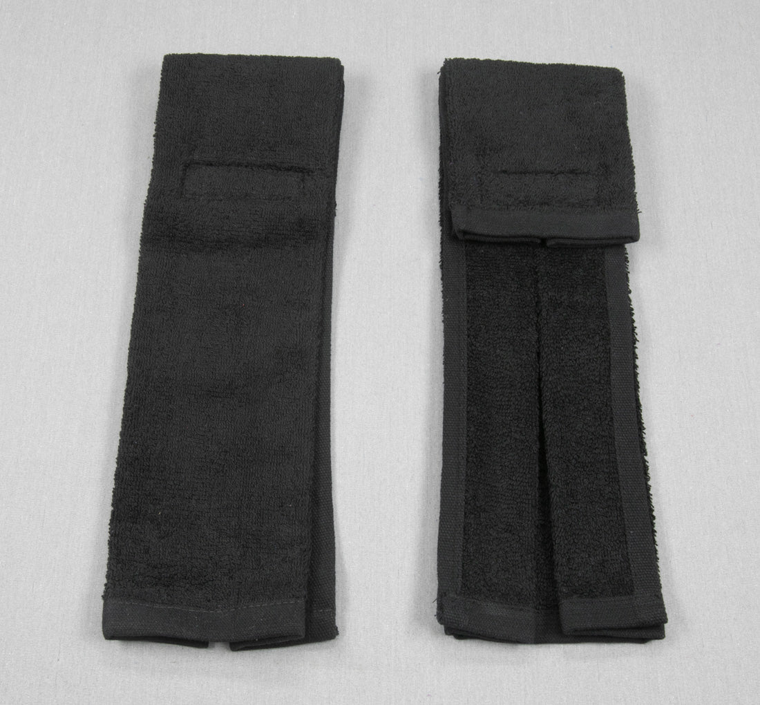 Black Football Towel/ Quarterback Towels