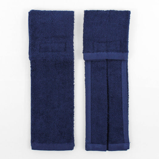 navy football towel, quarterback towel