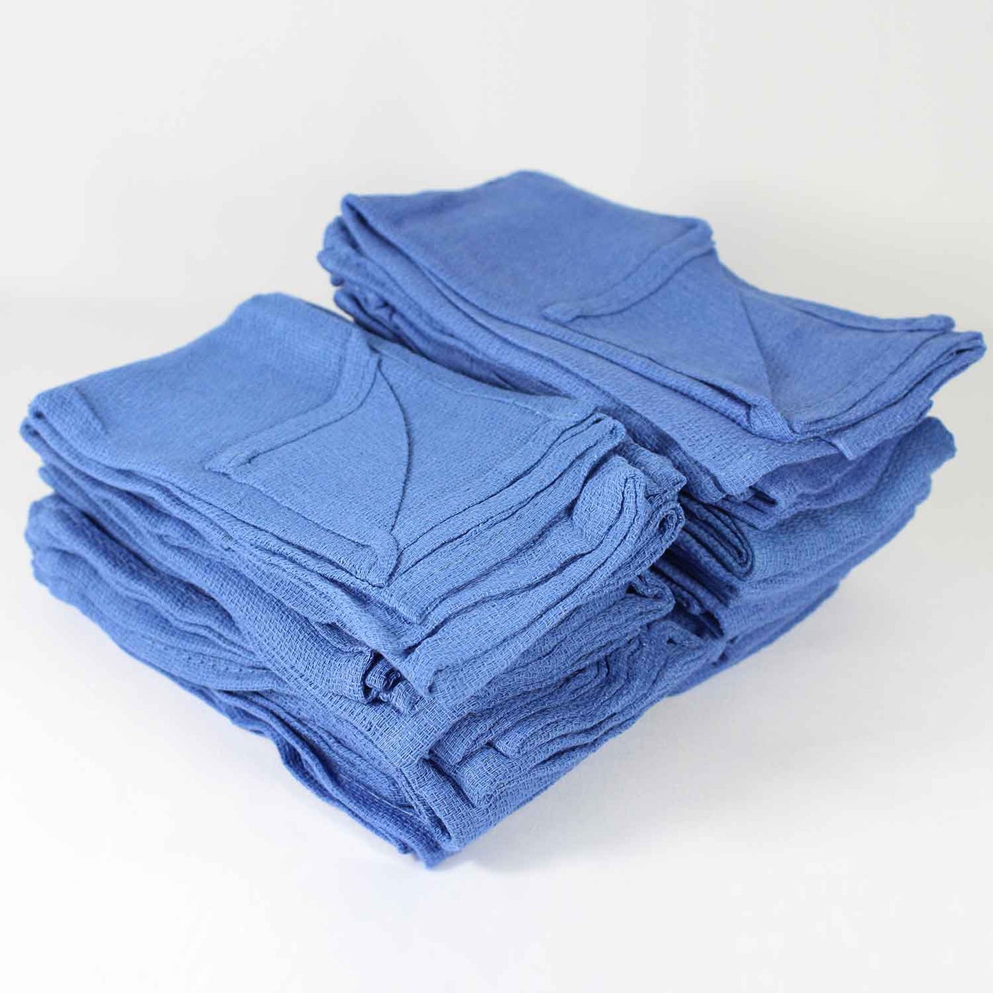 Blue Surgical Huck Rags-Bale (Contains 400 EA)