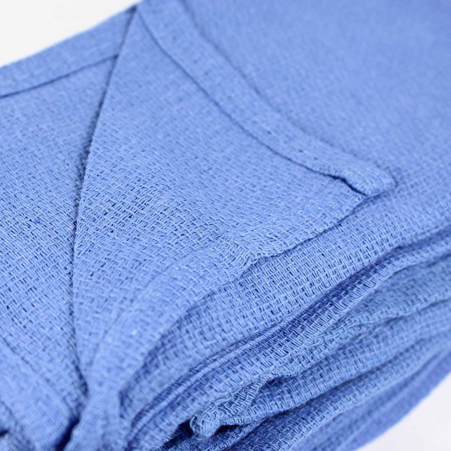Blue Surgical Huck Rags-Bale (Contains 400 EA)