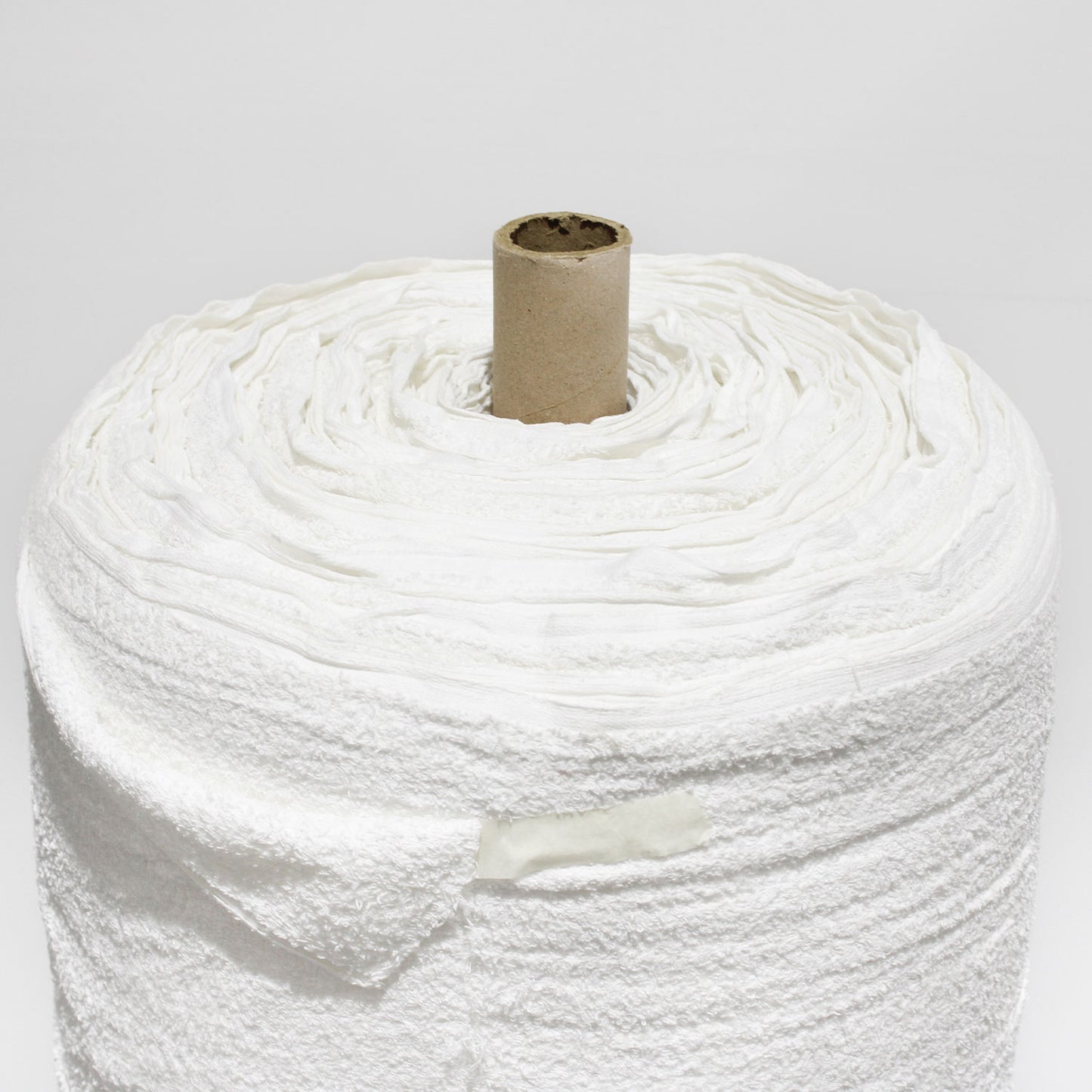 Rolled White Terry Cloth, 45" x 100yds