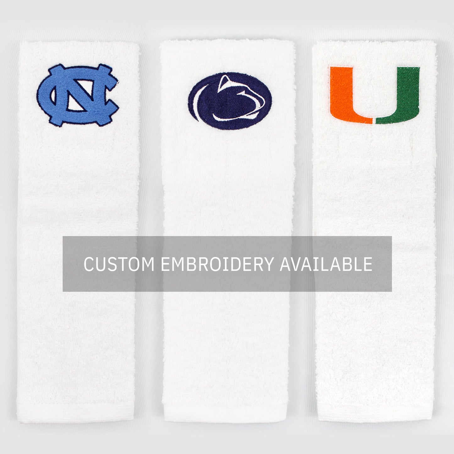 White Football Towel/ Quarterback Towels