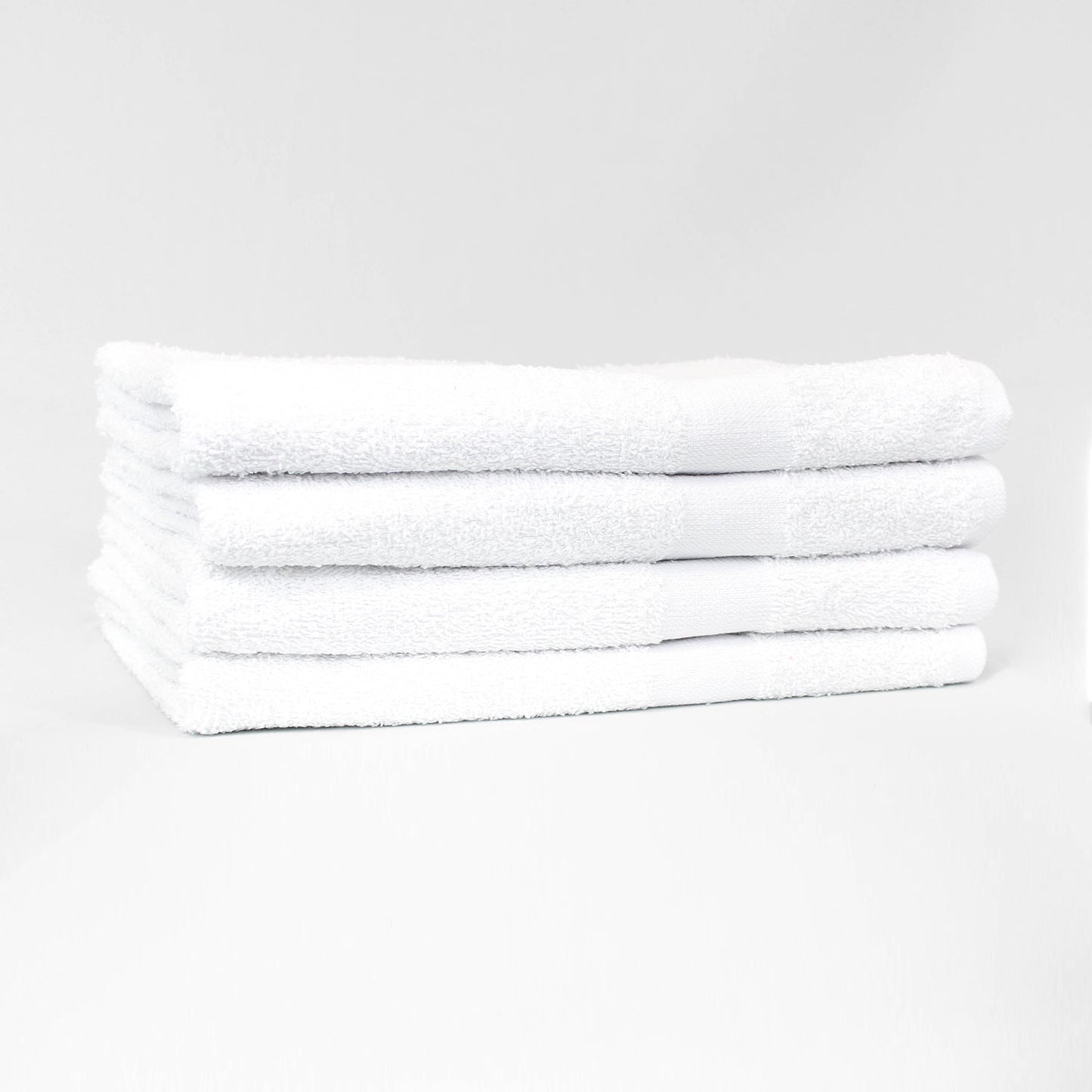 24x48 Economy White Gym Shower Towel