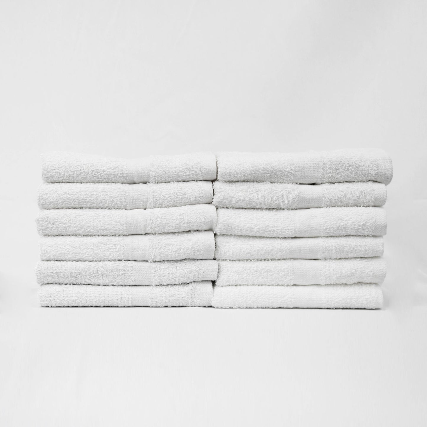 16x27 Economy White Hand Towel 2.75 lb/doz