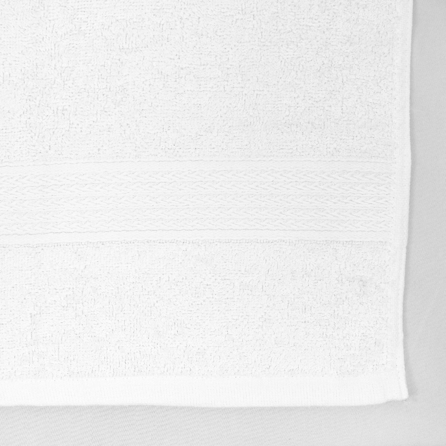 35x70 White 100% Cotton Premium Bath Sheet, 20 lbs/dz