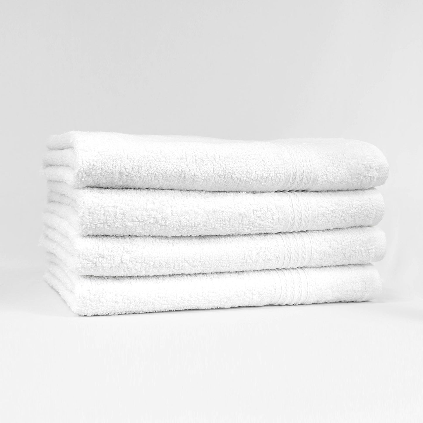 27x54 Premium White Hotel Towels, Shower Towels 17 lb/dz