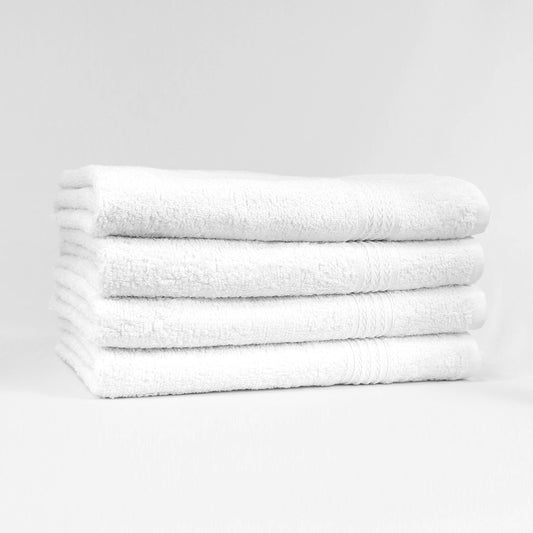 27x54 Premium White Hotel Towels, Shower Towels 17 lb/dz