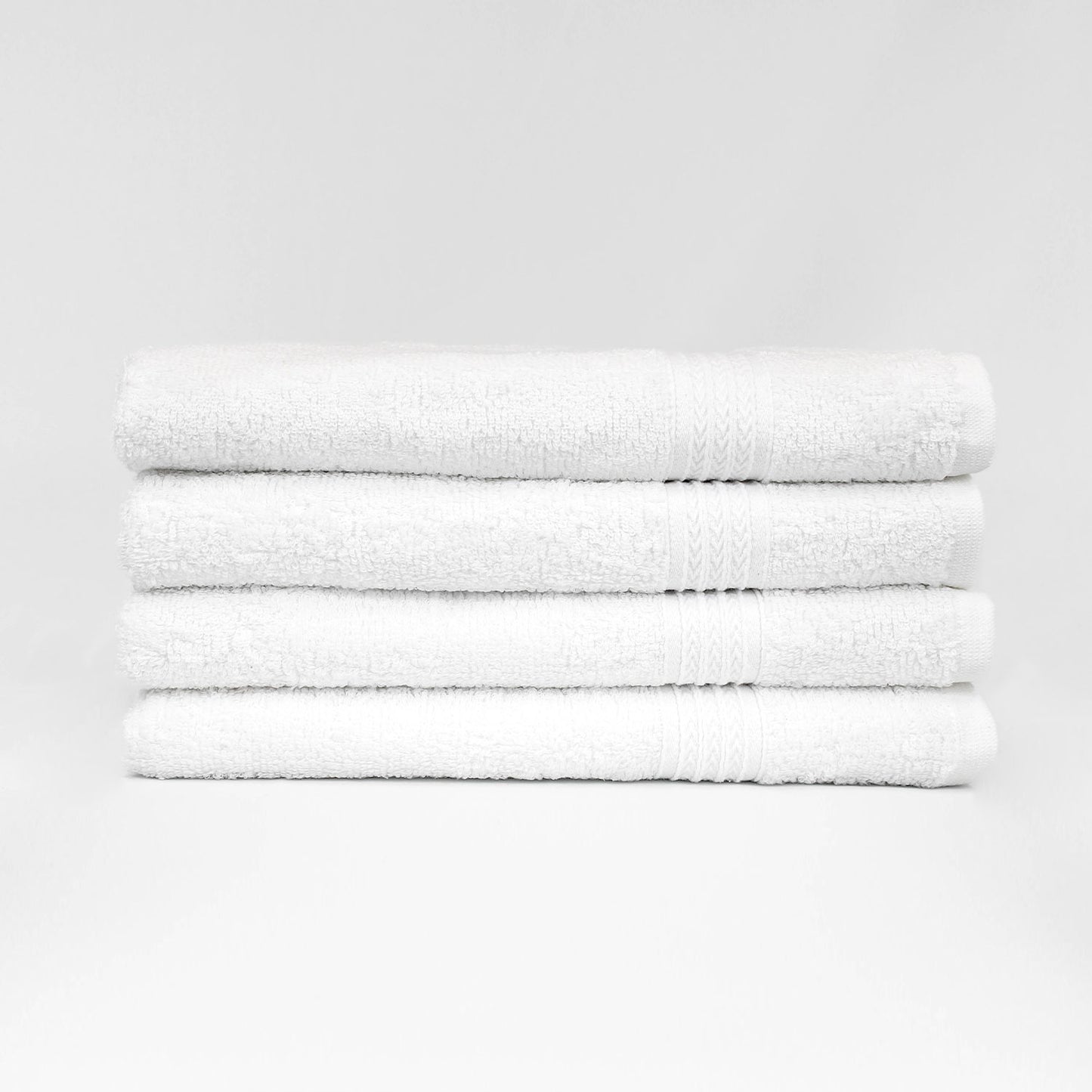 27x54 Premium White Hotel Towels, Shower Towels 17 lb/dz