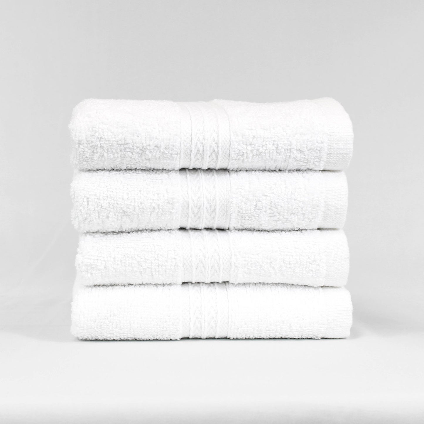 16x27 Premium White Hand Towel 4lbs/dz