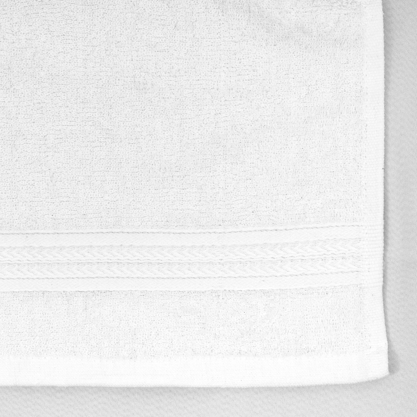 13×13 White Quality Washcloths, 1.5 lb/dz