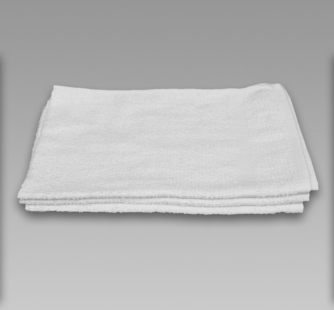 16x27 Economy White Hand Towel 2.75 lb/doz