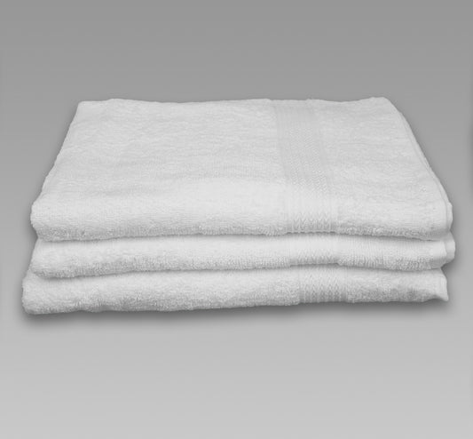 30x60 Premium White Bath Sheet Towel 20lb/dz