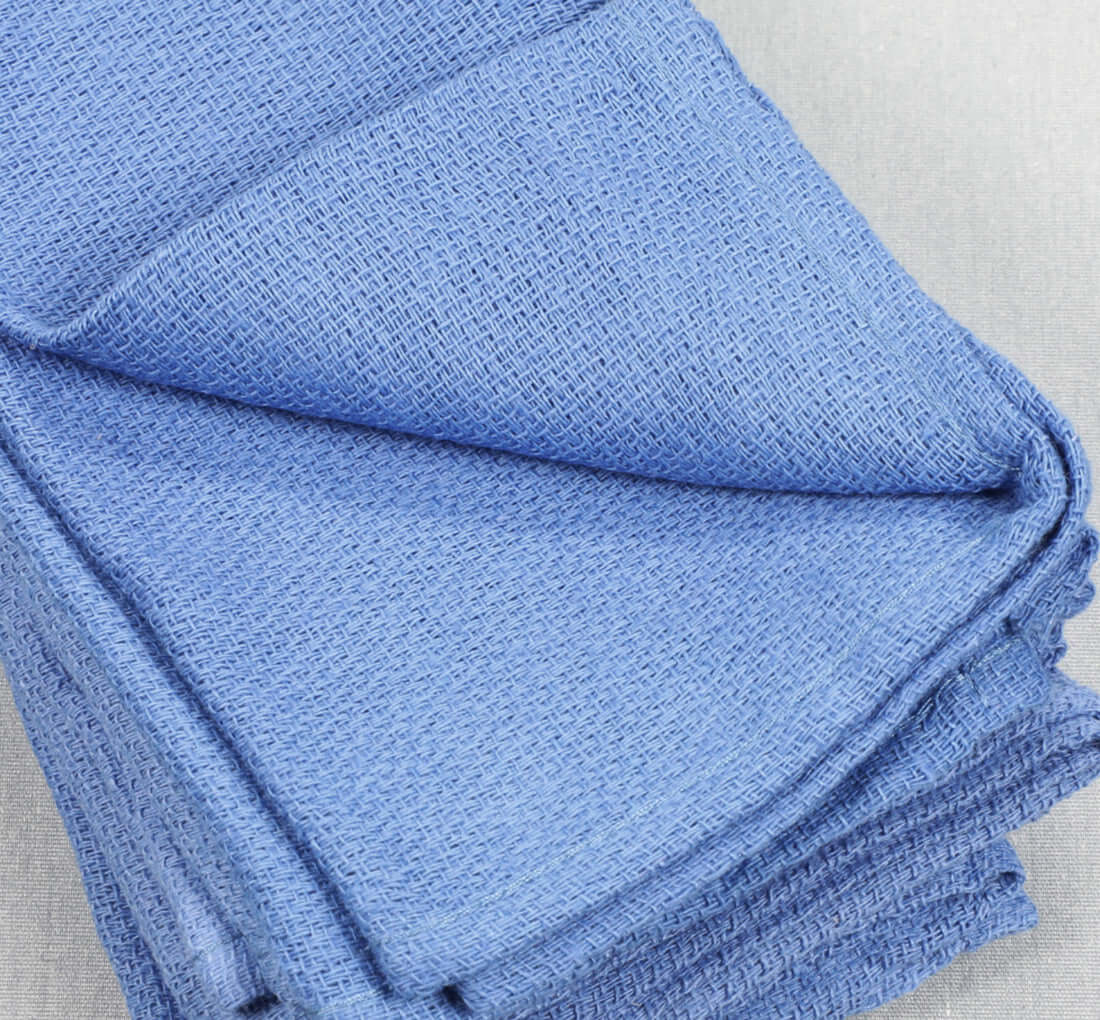 Blue Huck/ Surgical Towels-10 LB Box