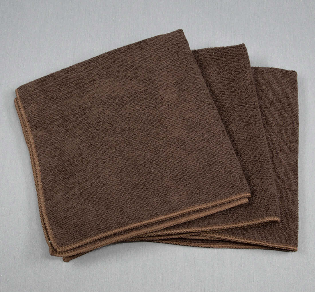 16x16 Microfiber Cloth 45g Brown