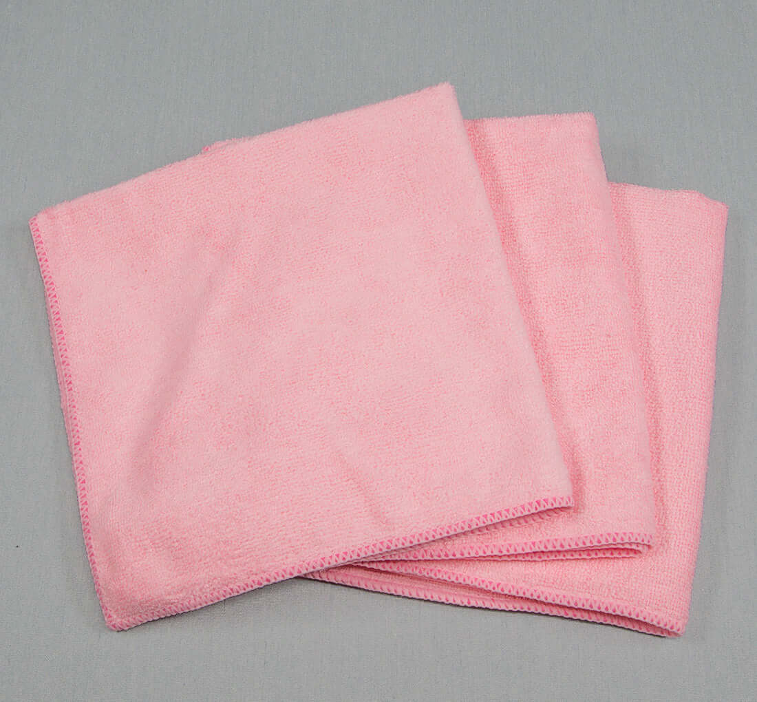 16x16 Microfiber Cloth 45g Pink