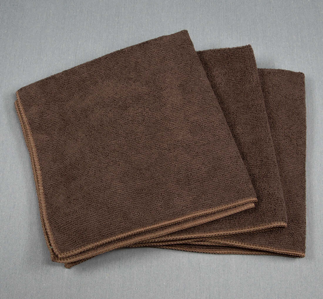 16x16 Microfiber Cloth 49g Brown