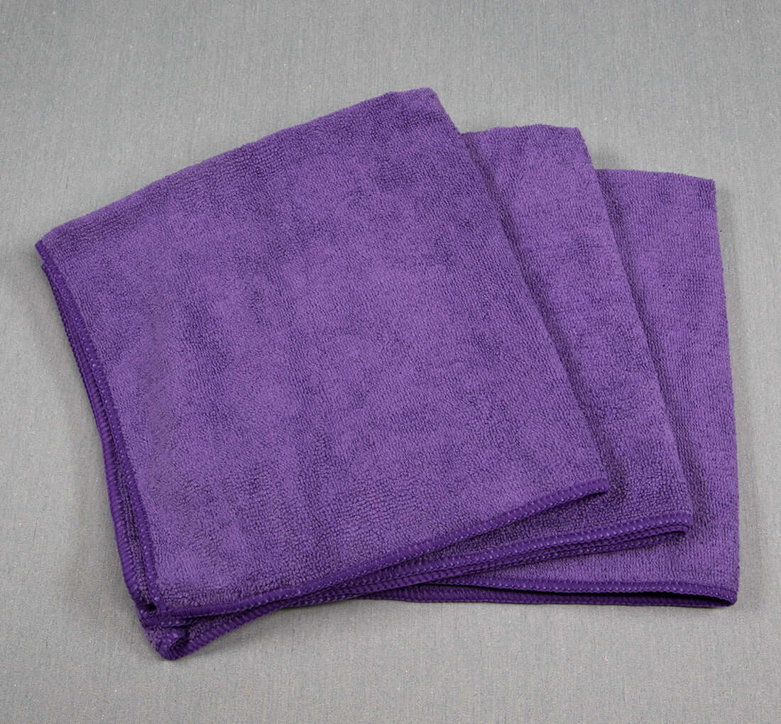 16x16 Microfiber Cloth 49g Purple