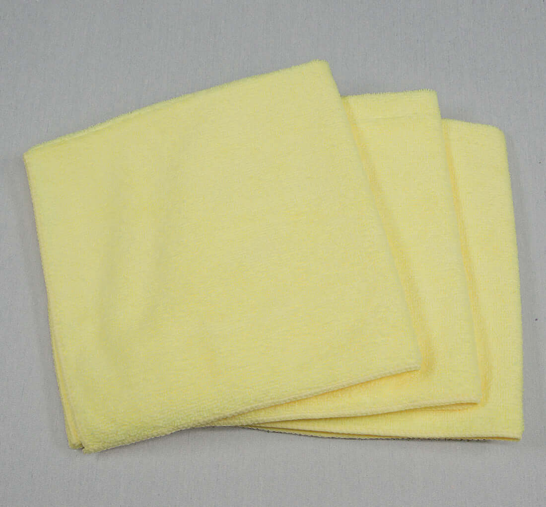 16x16 Microfiber Cloth 49g Yellow