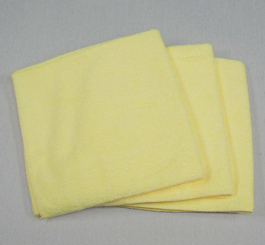 16x16 Microfiber Cloth 49g Yellow