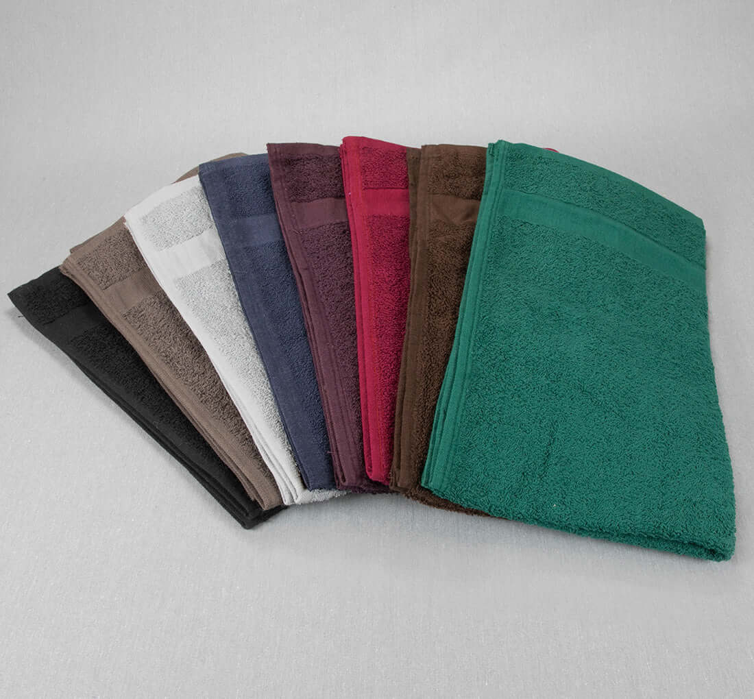 Salon Towels Bleach Proof | Hazelnut, Hunter Green, Black | Hotel, Spa,  Salon