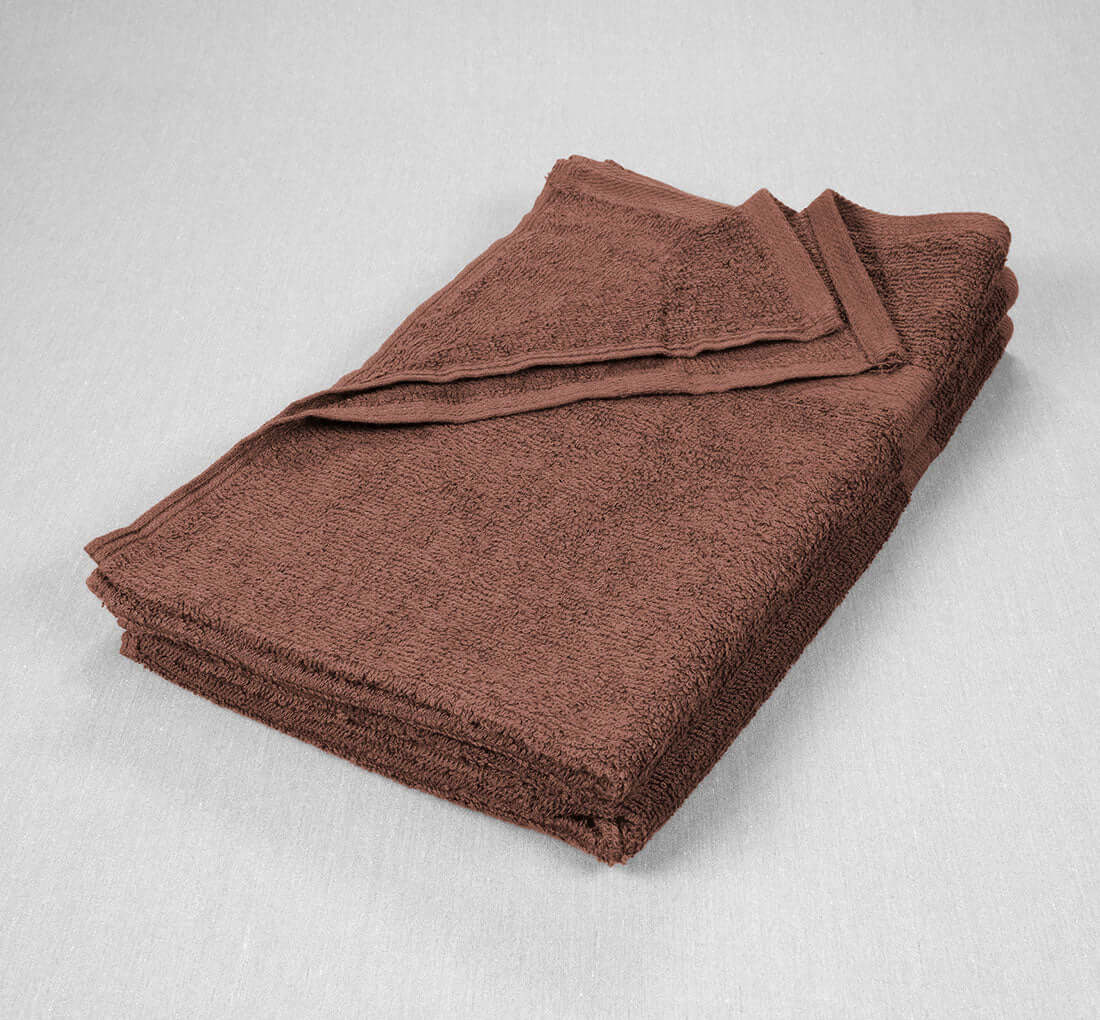 16x27 Brown Hand Towels - 3.25 lb/dz