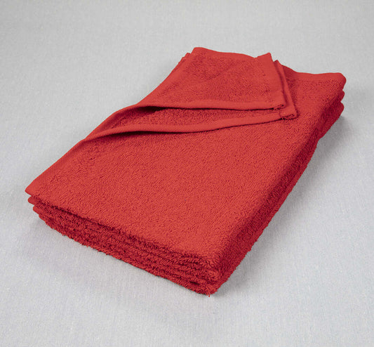 16x27 Cardinal Red Hand Towels - 3.25 lb/dz