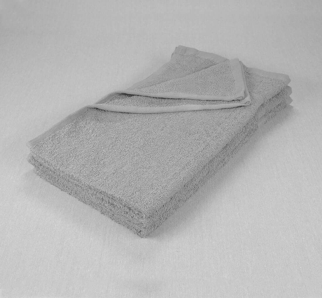 Snowflake 2pk Hand Towels 26-in x 16-in Gray Cotton Bath Mat in
