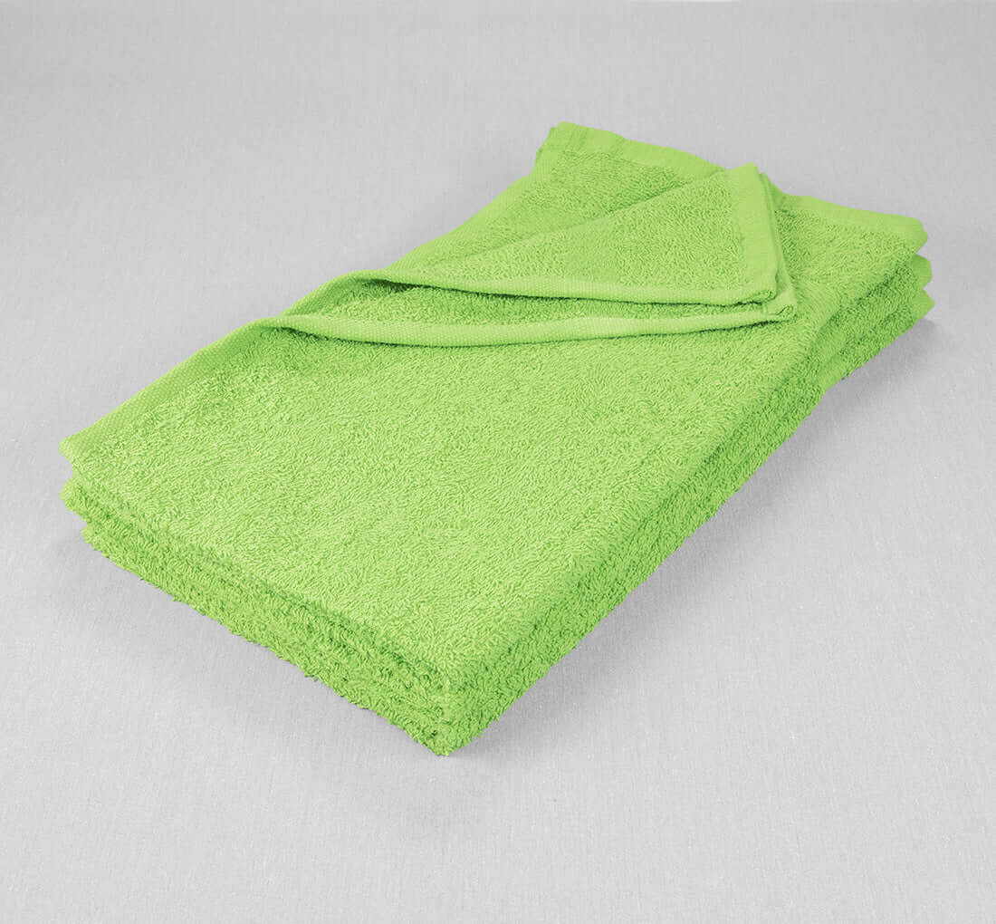 16x27 Lime Green Hand Towels - 3.25 lb/dz