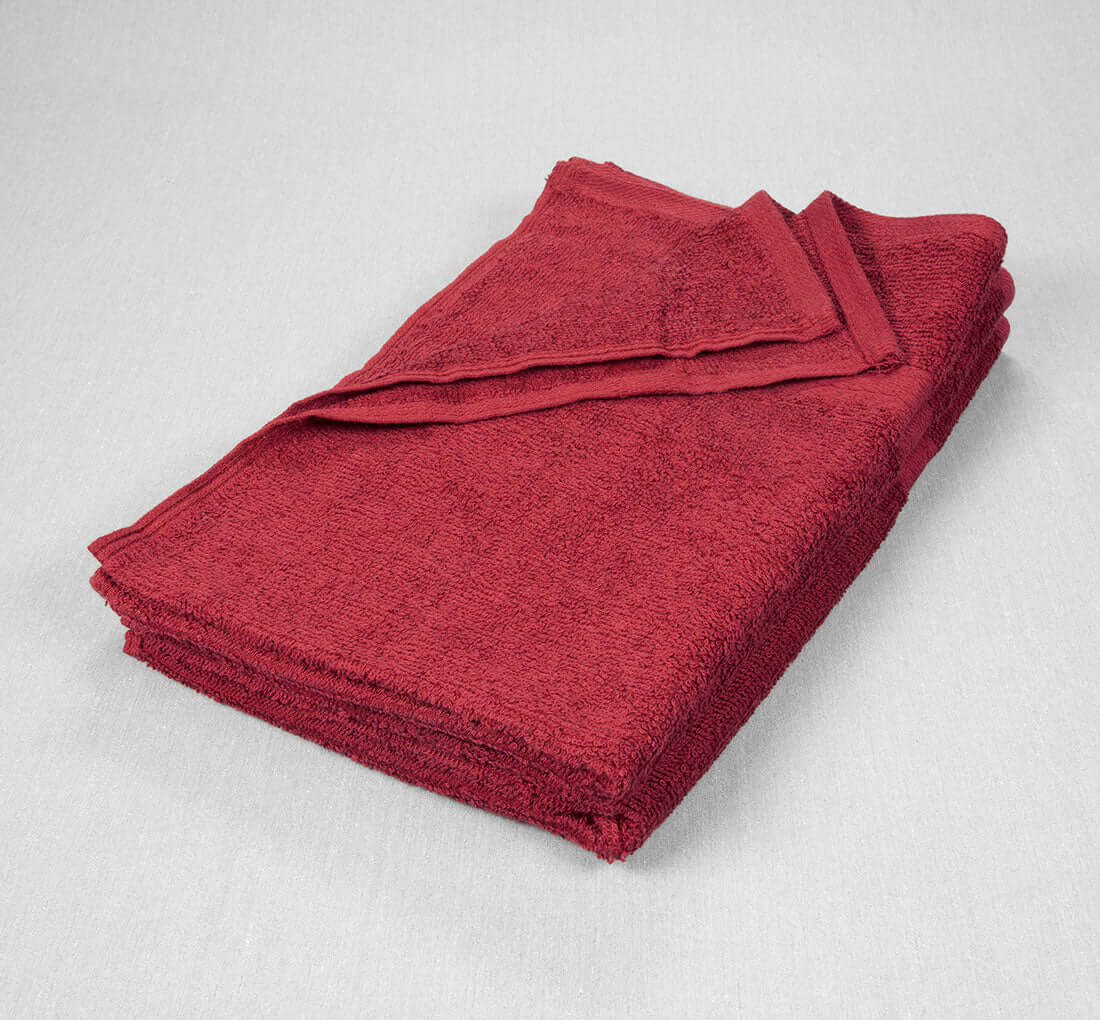 16x27 Color Hand Towel Maroon