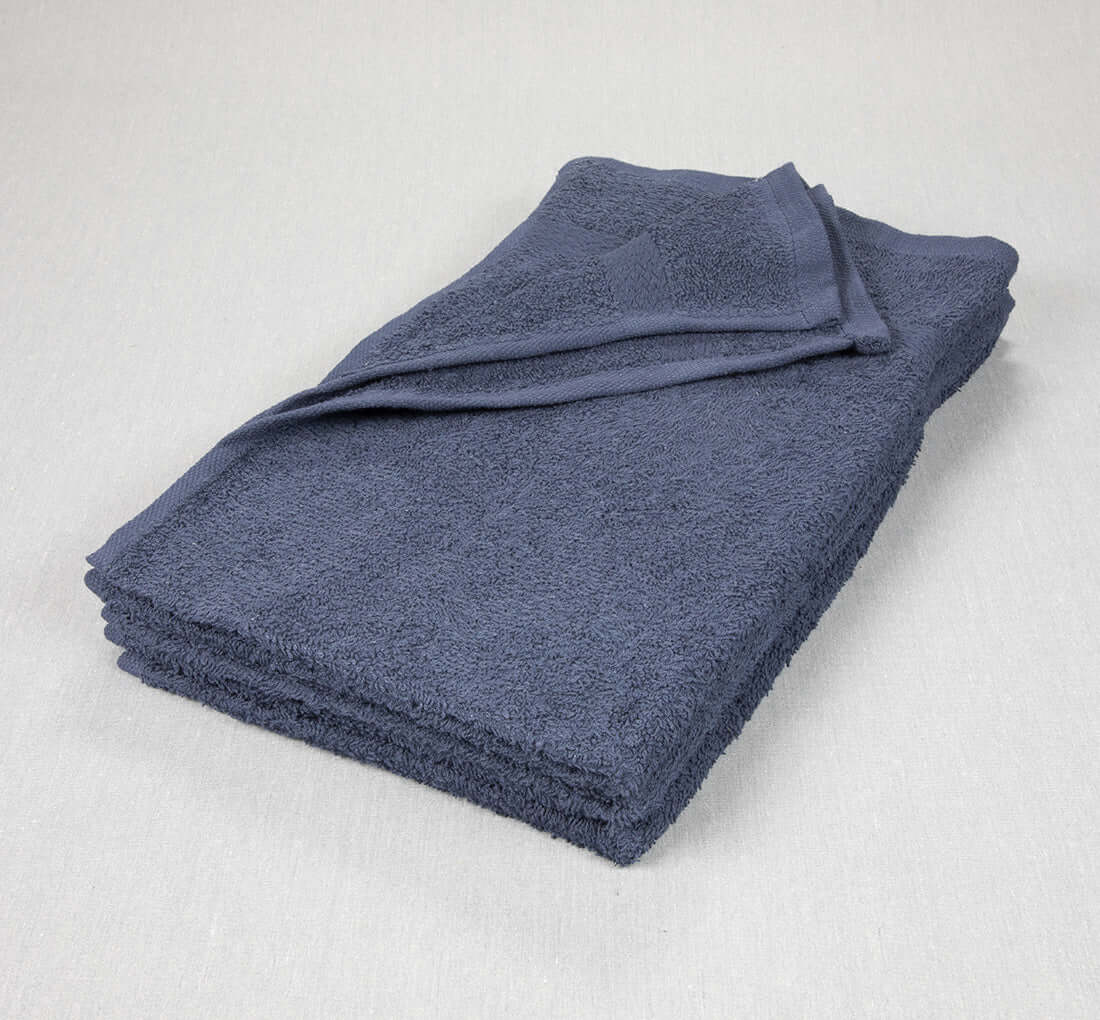 16x27 Navy Blue Hand Towels - 3.25 lb/dz
