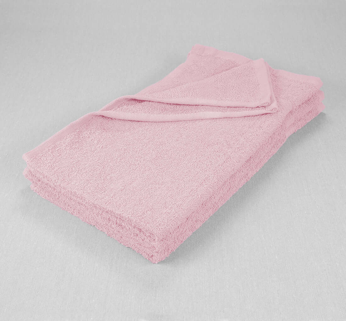 Cute Hand Towel - Chenille - White - Pink from Apollo Box