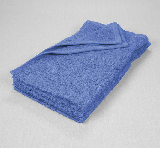 16x27 Royal Blue Hand Towels - 3.25 lb/dz