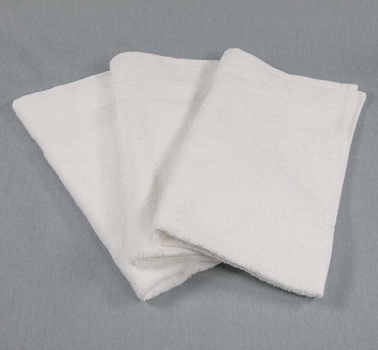 16x27 Premium White Hand Towel 4lbs/dz