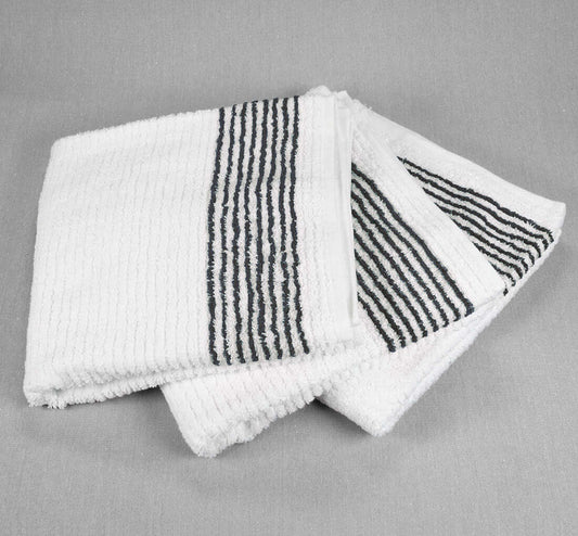 Bar Mop Towels-Center Stripe-17x20, 30oz