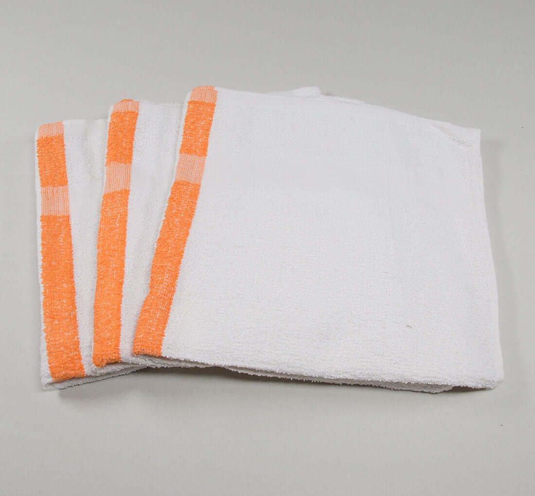 24x48 Center Stripe Bath Towels, 8 lb/doz