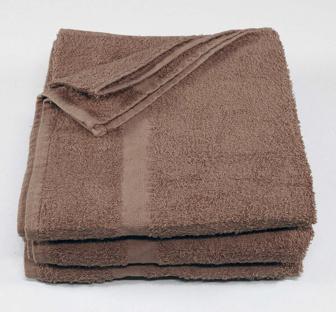 Wholesale Towels > 24x48 - Blue Center Stripe Wholesale Gym / Bath Towel  100% Cotton