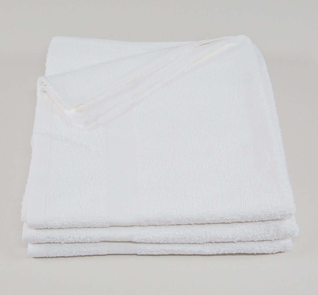 22x44 Premium White Bath Towel 6.25 lbs/dz.