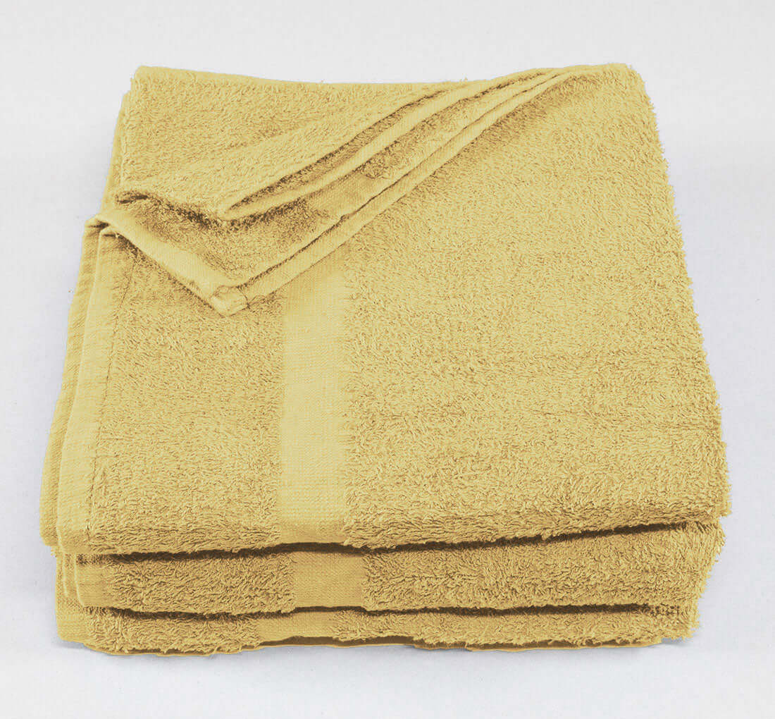 24x48 Yellow Economy Bath Towels
